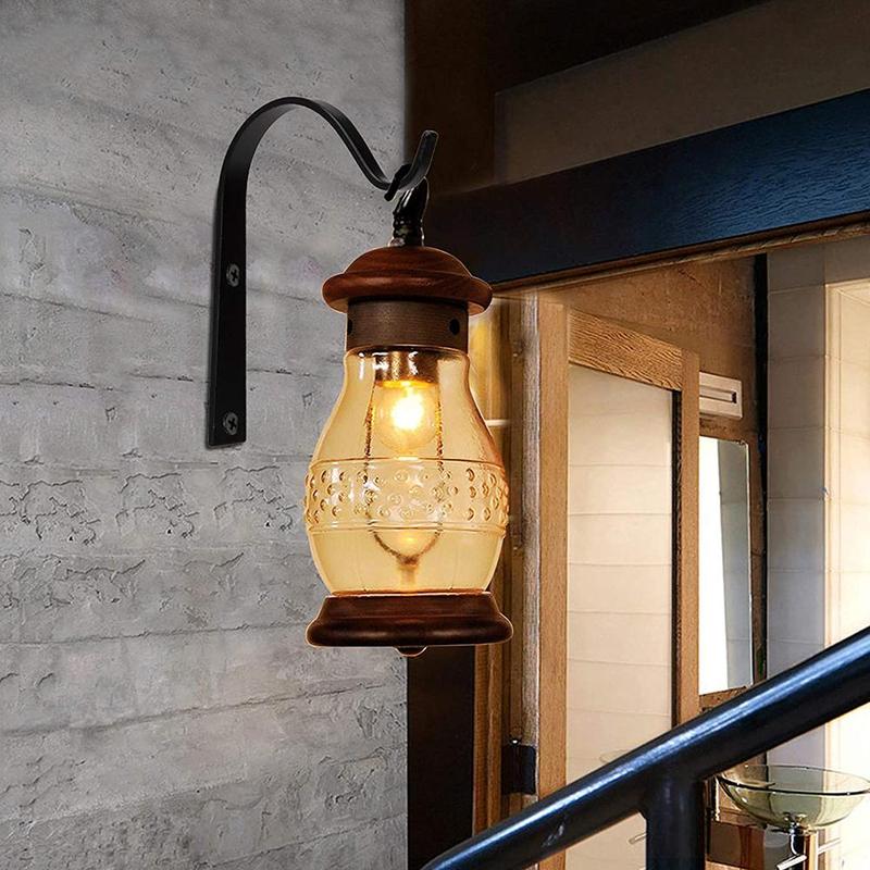 4 / 10pcs Hanging Basket Brackets Metal Strong Outside Price Storage Best Wall Garden Hooks Decoration Wall-Mounted O8J4