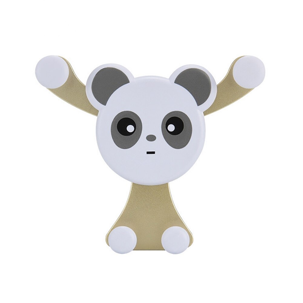 Car Phone Holder Air Vent Mount Cell Smartphone Holder For IPhone XR Samsung Huawei In Car Mobile Phone Holder Stand GPS: Golden