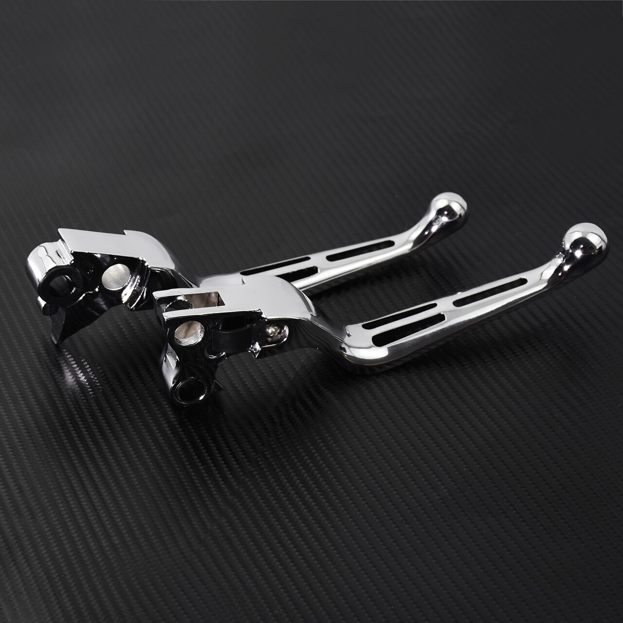 Motorbike Chrome Brake Clutch Levers For Harley 1996-2003 XL,1996-2007 Dyna and Touring,1996-2007 and Softail