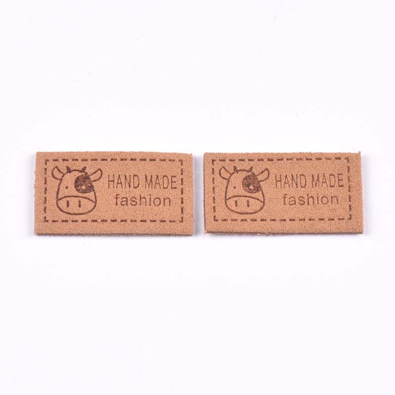 20Stck gemischt Flanell Geprägte Etiketten Für Kleidung NäHenne Zubehör Pflege Taschen Kleidungsstück Stichworte DIY Handgemachte Handwerk 18x33mm c3083: 5