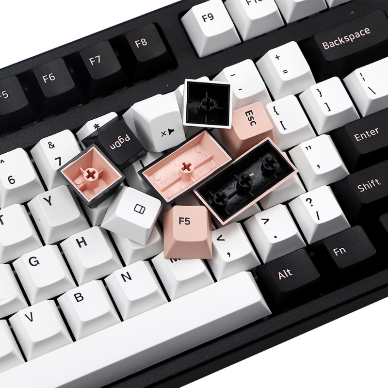 160 KEYS Cherry Profile Olivia Keycap Double Shot Thick PBT Keyboard Keycaps Cap 090F