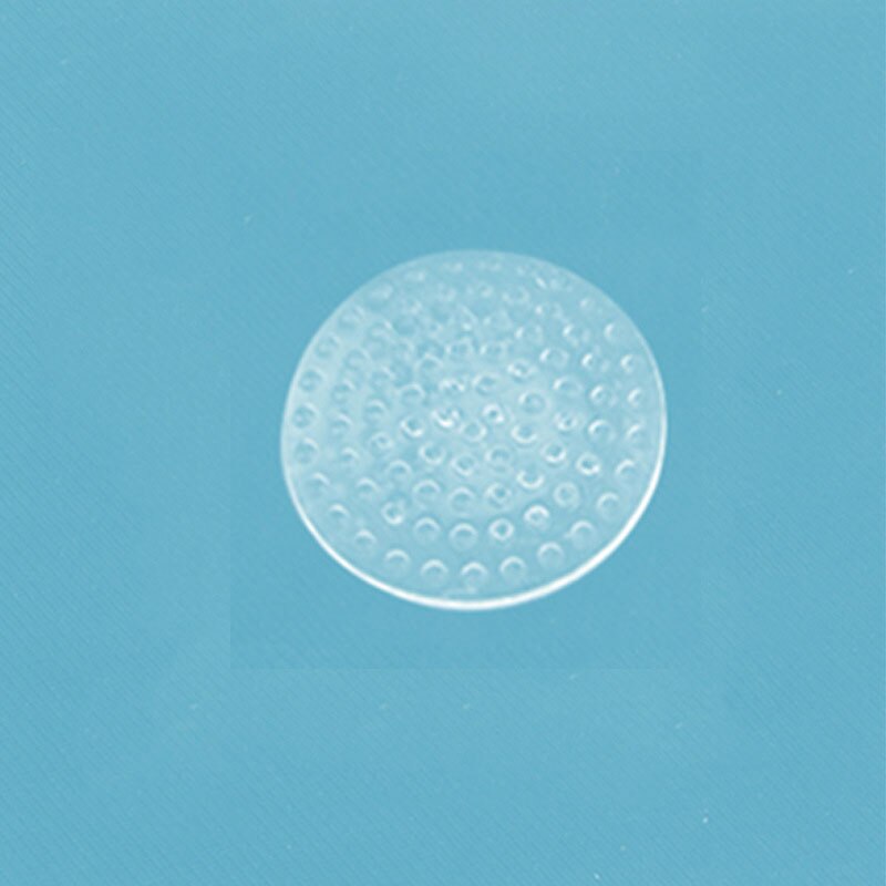 Poignée de porte anti-choc de sécurité, Protection murale transparente en PU, Protection des murs, étoile de mer, tendance butées de porte: Round