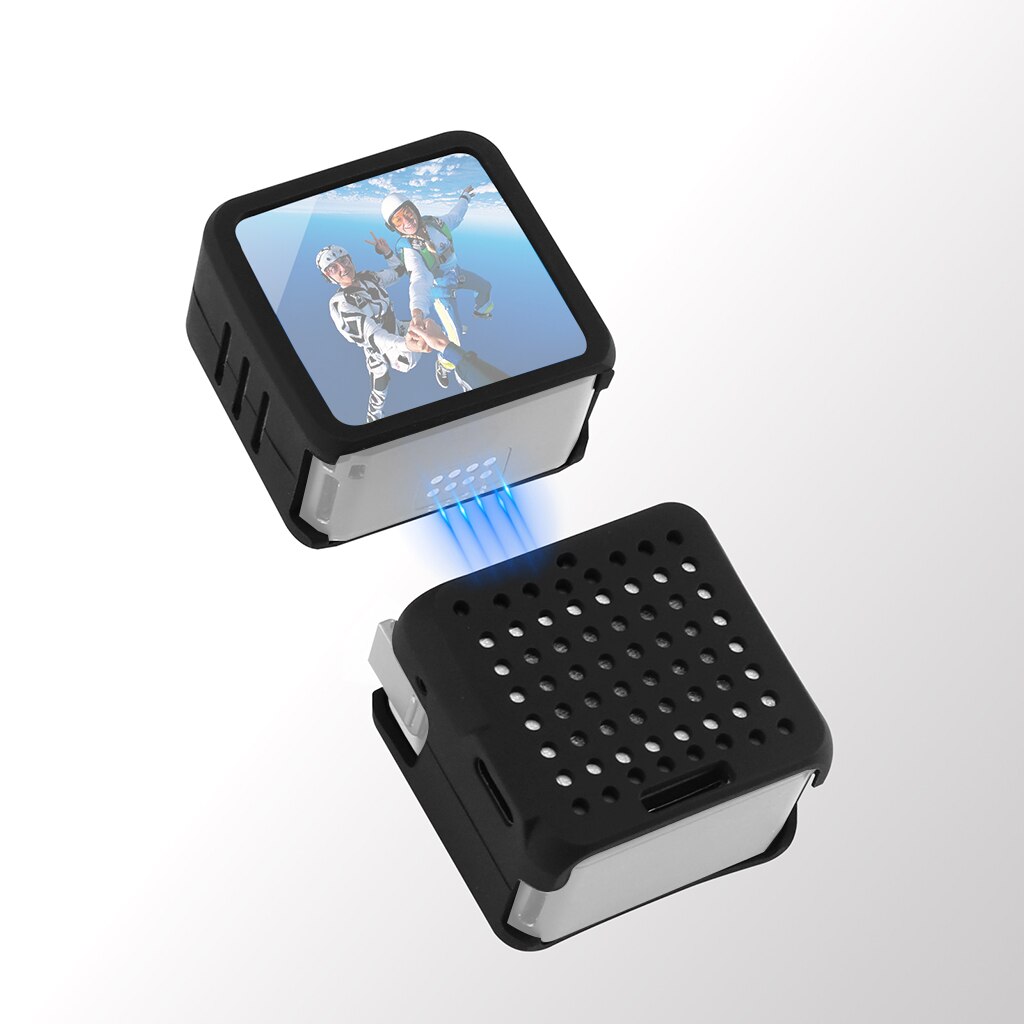 Custodia protettiva in Silicone BGNing custodia protettiva per fotocamera sportiva a copertura totale custodia magnetica antigraffio per DJI Action 2 Action2