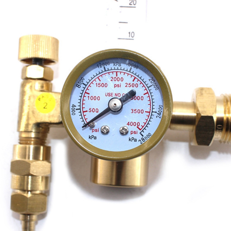 Argon Flowmeter Pressure Reducer Pressure Gas Flow Regulator Welding Instrument Welding Machine