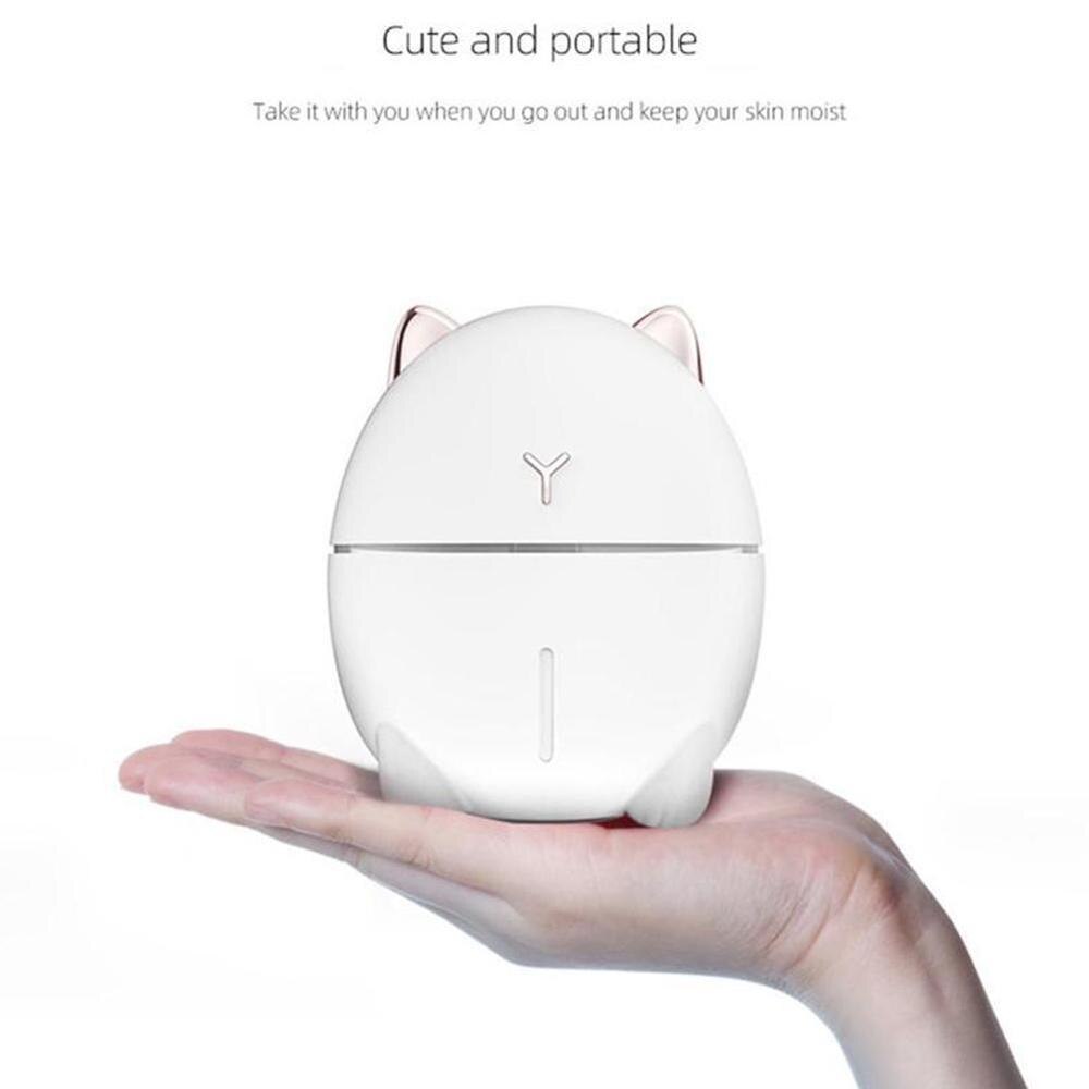 Haushalt USB Luftbefeuchter Kleine Bär Luftbefeuchter Nebel Reiniger Diffusor Luftbefeuchter Luft Aroma D5M4