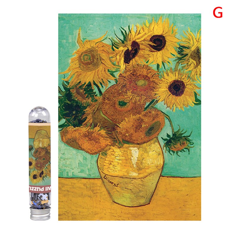 150 Piece Tube Mini Paper Puzzles Game for Children Adults Games Jigsaw: G