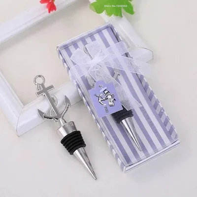 10 boîtes de tire-bouchon en forme de cœur d'amour, ouvre-bouteille de vin + bouchon de vin, de mariage pour invités, ensemble ouvre-bouteille, décoration de mariage: BLEU CIEL