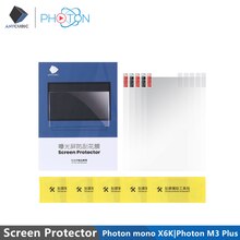 ANYCUBIC Original Screen Protector For Photon Mono X 6K Photon M3 Plus 9.25 inch 3D Printer Parts 0.15mm Change Set 5PCS/Lots
