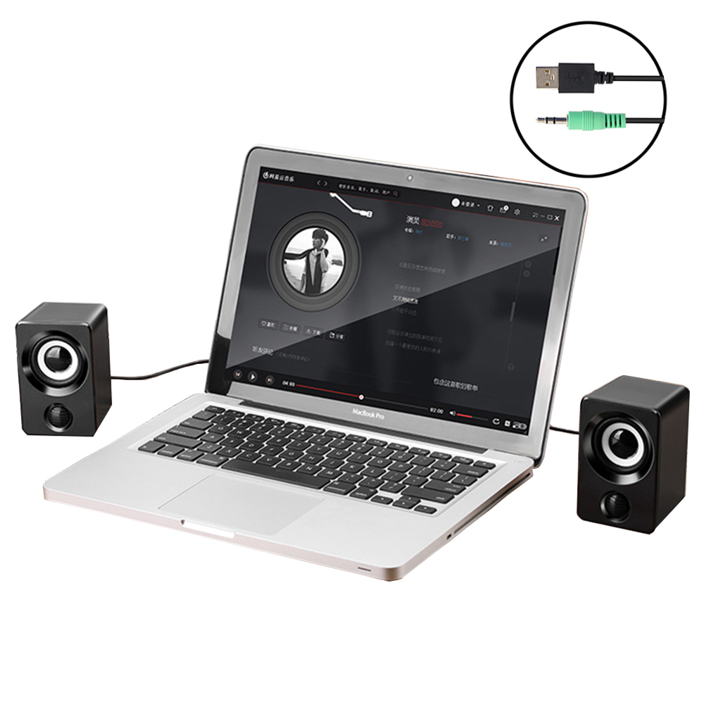 Luidsprekers computer USB speaker mini sound bar voor PC TV met aanpassen volume колонки tronsmart