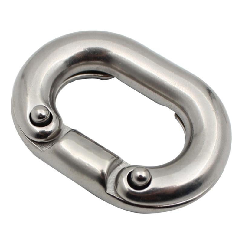 1Pc C Link Split Connectings Ship Anchors Chain Link Ship Chain Link Connector: Red