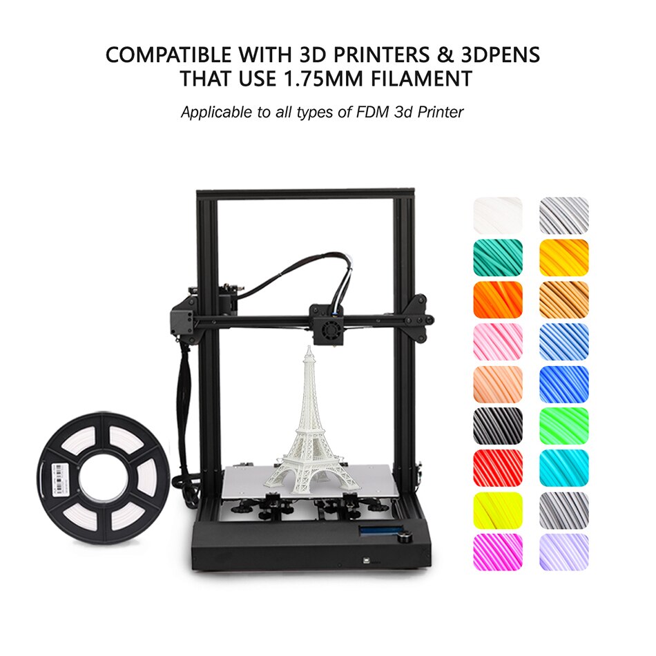 1.75mm PLA /PLA Plus 3D Printer Filament For FDM 3D Printer 1KG With Spool 100% No Bubble Non-toxic PLA /PLA+ Filament