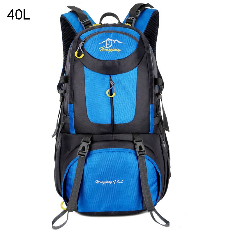 Reput 40l 50l 60l retkeily vaellusreppu laukku ulkoilu urheilulaukut matkailu miesten kiipeilyreppu sac de sport mochila  xa564wa: Sininen 50l