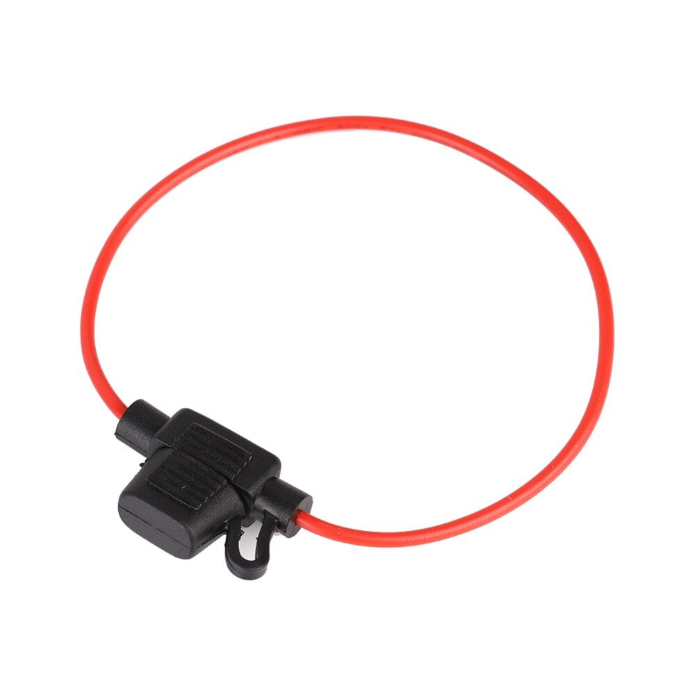 5PCS Mini Car Inline Blade Fuse Holder Waterproof Splash Proof 12V 30A