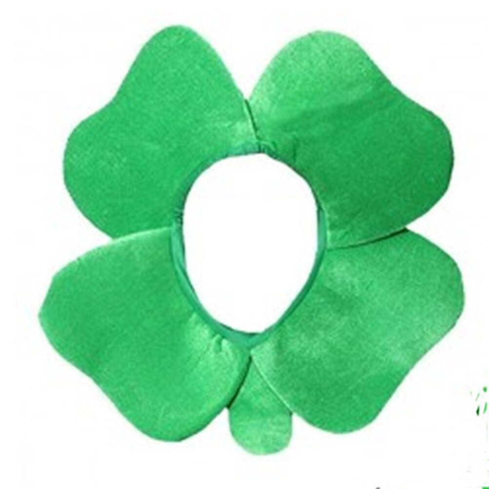 Sombrero de trébol divertido para hombres y mujeres, diadema verde irlandés para adultos, novedoso, Día de San Patricio, Festival, novedad, #20: Default Title