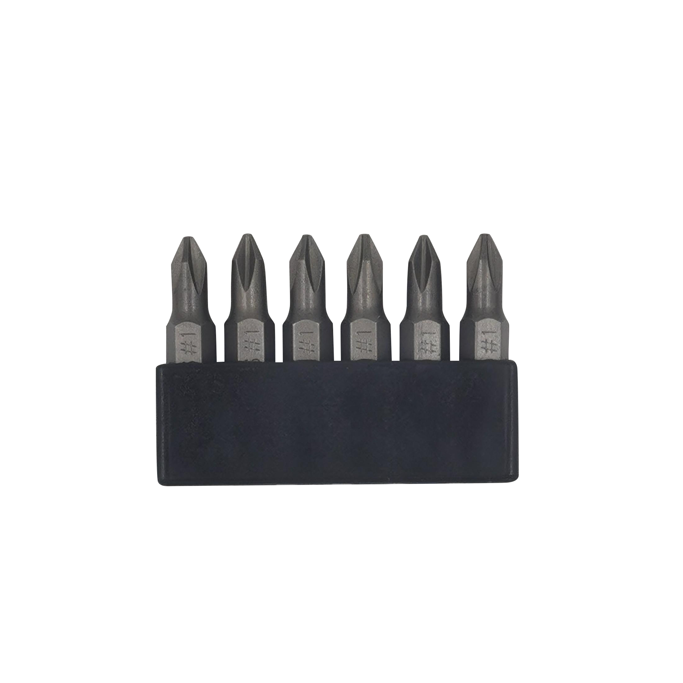 6Pcs 35mm JIS Screwdriver Bit Set with Magnetic Tip, 1/4 Hex Shank, S2 Alloy Steel & 6-Slot Storage Strip – Perfect for Japanese: Khaki
