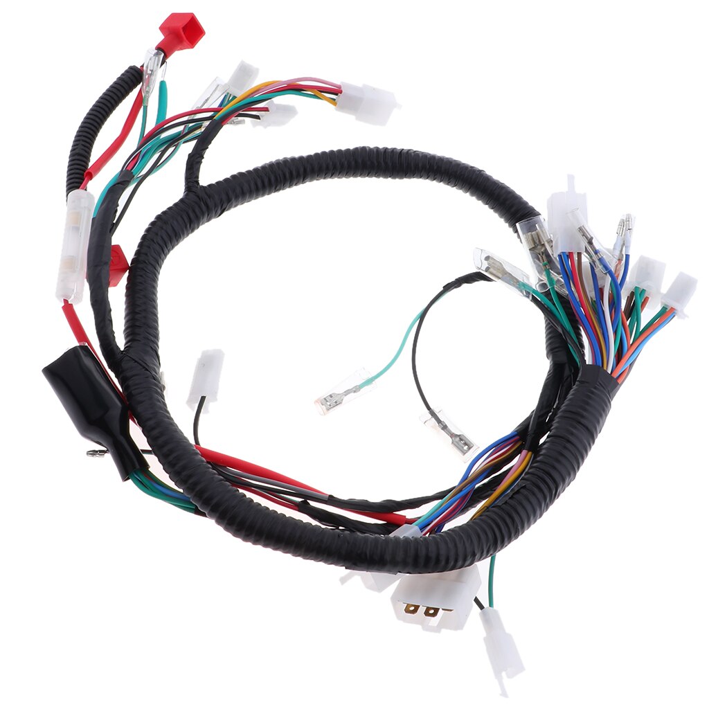 Wire Loom Assembly Wiring Harness Assembly Engine Parts for Scooter Tricycle Motorcycle