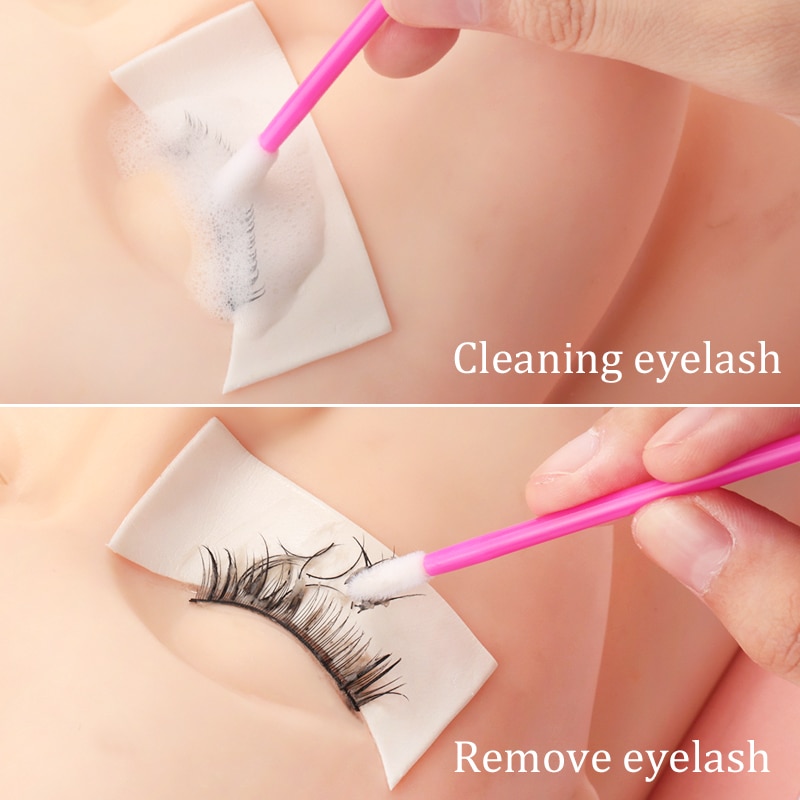 50/100/150Pcs Wimperborstels Wegwerp Lip Borstel Cilia Remover Wimper Extension Accessoires Levert Cosmetica Makeup Tools