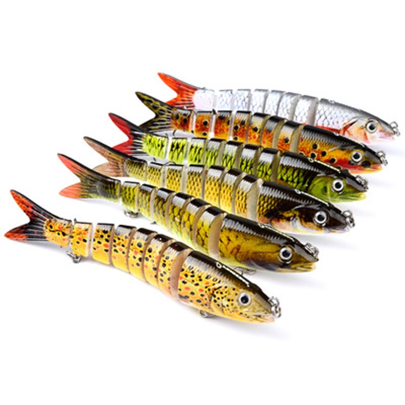 14cm 23g 8 Segment Köder Sinking Wobbler Angeln Lockt Harte Künstliche Gelenk Crankbait Swimbait Für Angelgerät Locken