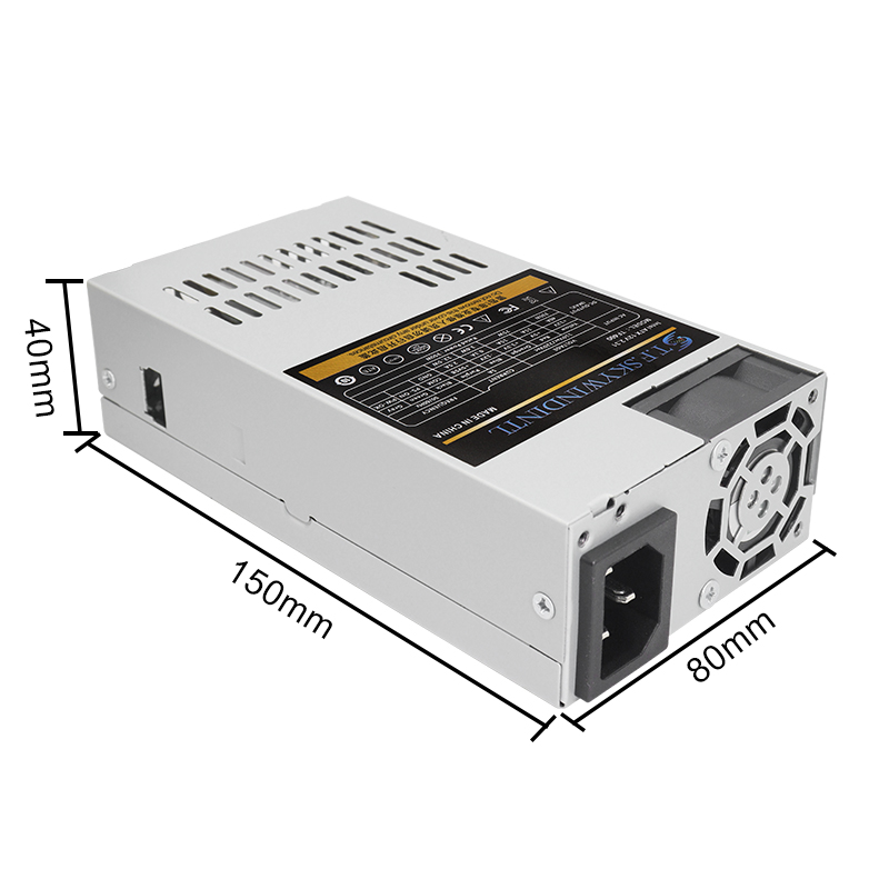 Fonte de Alimentação T.F.SKYWINDINTL 1U Flex 350W com Ventoinha Silenciosa para Máquina POS, PC Industrial, Computador Desktop Mini-ITX para Jogos