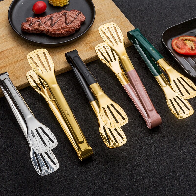 Kitchen Tool Gadgets Utensils Barbecue Bbq Steak Bake Bread Food Clip Accessories Stainless Steel Utensilios Cocina Pinzas Cocin