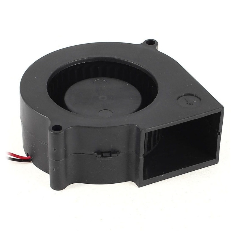 75 mm X 30 mm 2 pin DC 12 V brushless fan PC computer cooling fan: Default Title