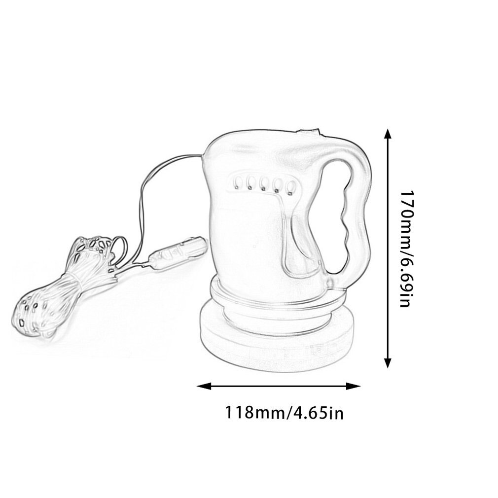 Dc12V Car Waxing Machine Car Polishing Machine Vehicle Maintenance Supplies Self-Service Waxing Polishing Machine
