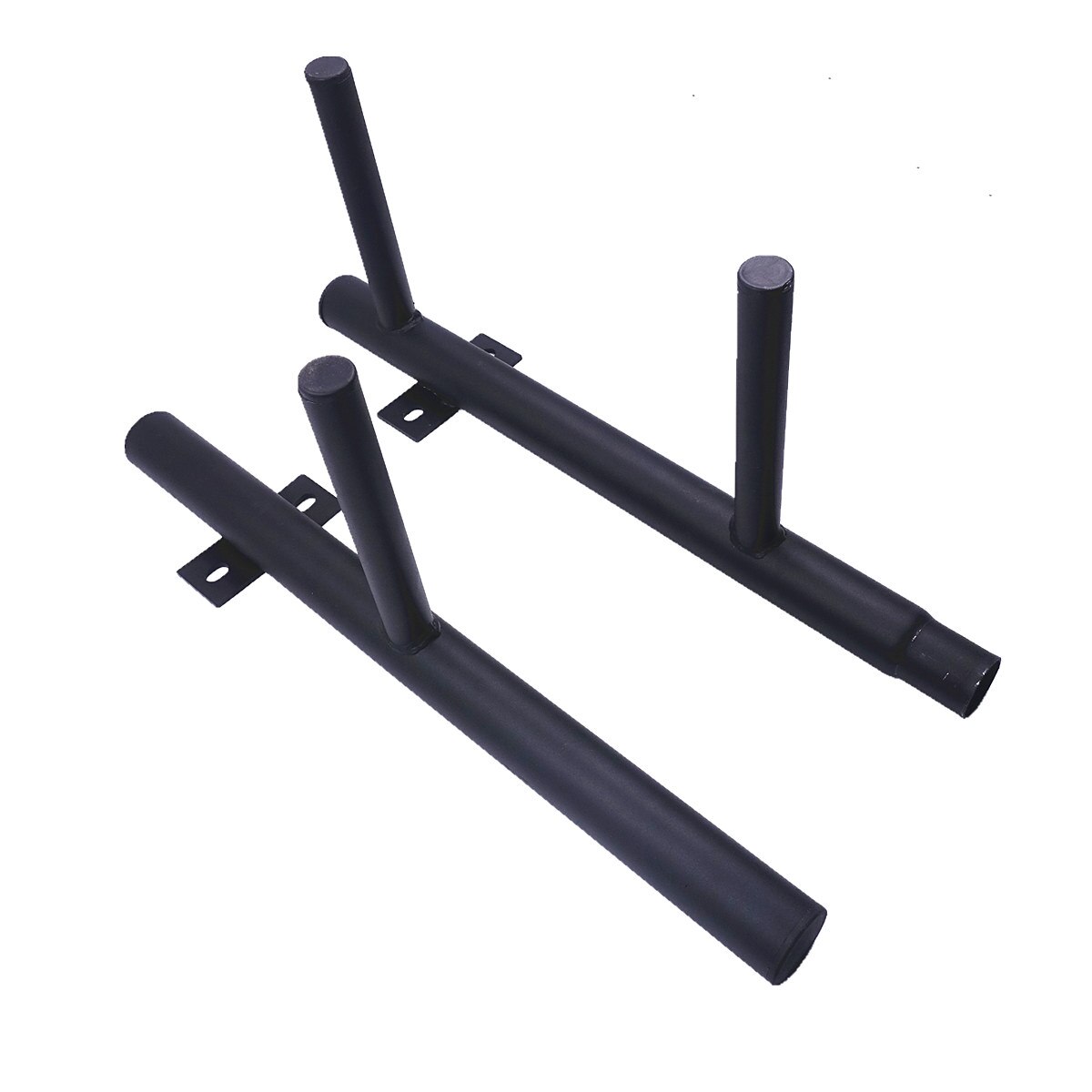 Dumbbell Barbell Plate Rack Stand Weight Bar Holder Barbell Storage Wall Mount Squat Fitness Home Gym Equipment Space Saving