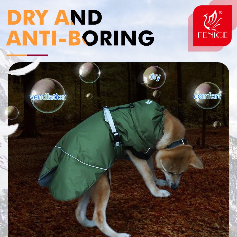 Fenice Fashionable Wind-proof Waterproof Cold-proof Outdoor High Jacket Raincoat Comfortable Clothes