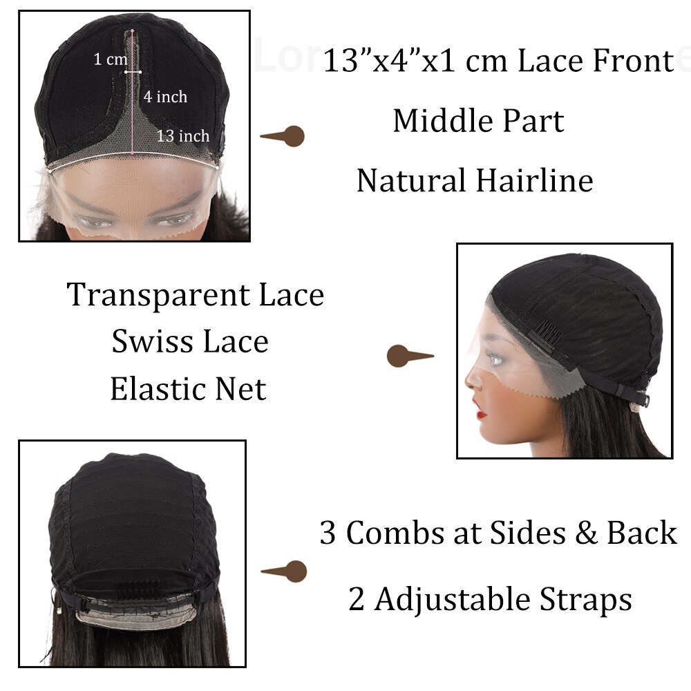 X-TRESS-pelucas sintéticas con malla frontal para mujeres negras, pelo largo de 20 pulgadas, marrón claro, onda Natural, parte media, peinados suaves