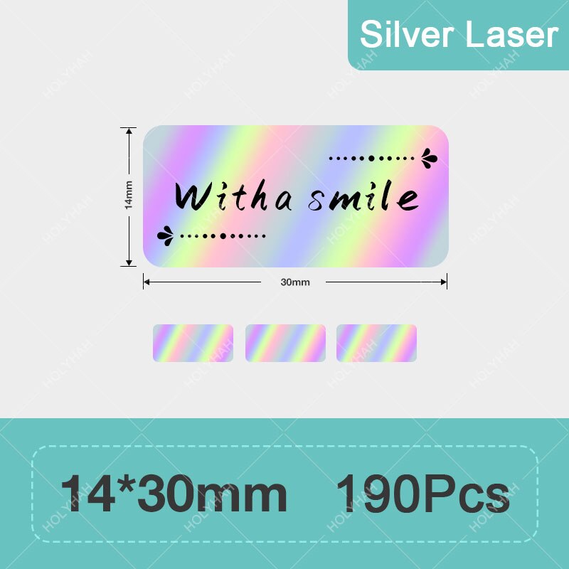 Niimbot B18 PET Label Color Thermal Paper Rolls Ribbon White Black Red Blue 16 Meters Per Roll for Label Sticker Mini Printer: BROWN