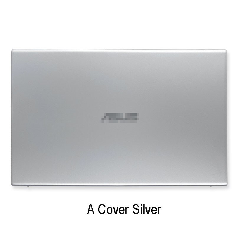 Lcd Back Cover Voor Asus Vivobook 15 X512 V5000F Laptop Top Case Voorkant Palmrest Bottom Case Scharnieren Een B C D 15.6 Inch: A Cover Silver