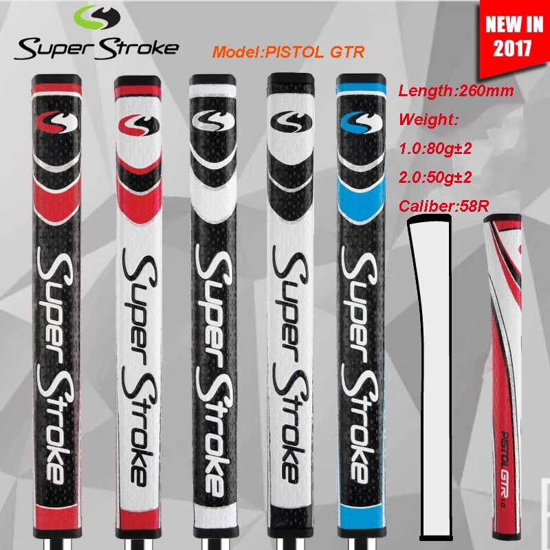 NEUESTE Nicht-Unterhose Golf Griffe Super Str *** PISTOLE GTR 1.0/2,0 Golf Vereine Putter Griff mit