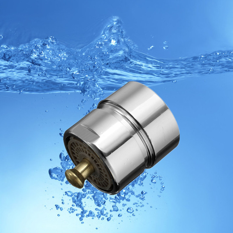 Water Saving Tap Aerators One-Touch Control Water Valve Faucet Aerator Male Thread 23.6mm Bubbler Purifier Kitchen Accessories