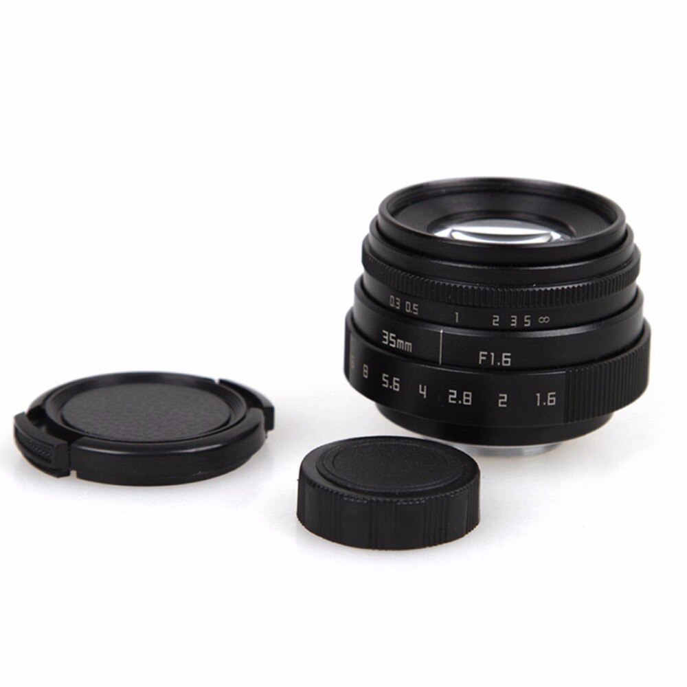 35mm F1.6 CCTV Lens C Mount Camera Lens + Paraluce per Olympus Panasonic Micro 4/3 M4/3 Camera Lens Mount