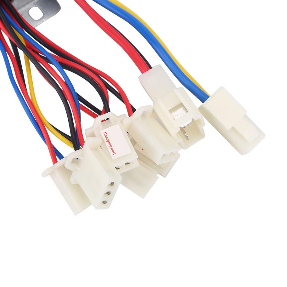 Contrôleur de moteur de vélo électrique 24V/36V/48V, 250W/350W/500W/800W, moteur brossé, DC