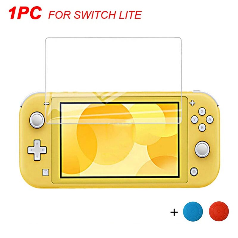 Verre trempé pour nintendo Switch Lite NS Ultra clair, Film de protection d&#39;écran Full HD, protection de Surface de la Console: 1Piece