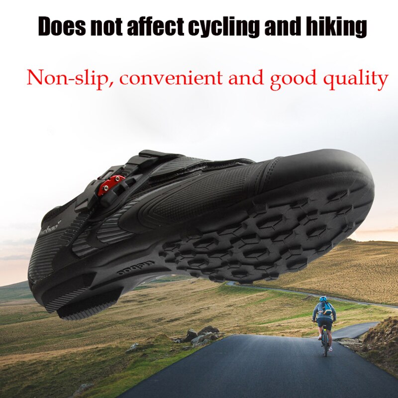 Tiebao cycling sneakers Breathable Unisex Road Bike Shoes Non-lock Rubber Soles outdoor sport Triathlon MTB Shoes Cycling Shoes