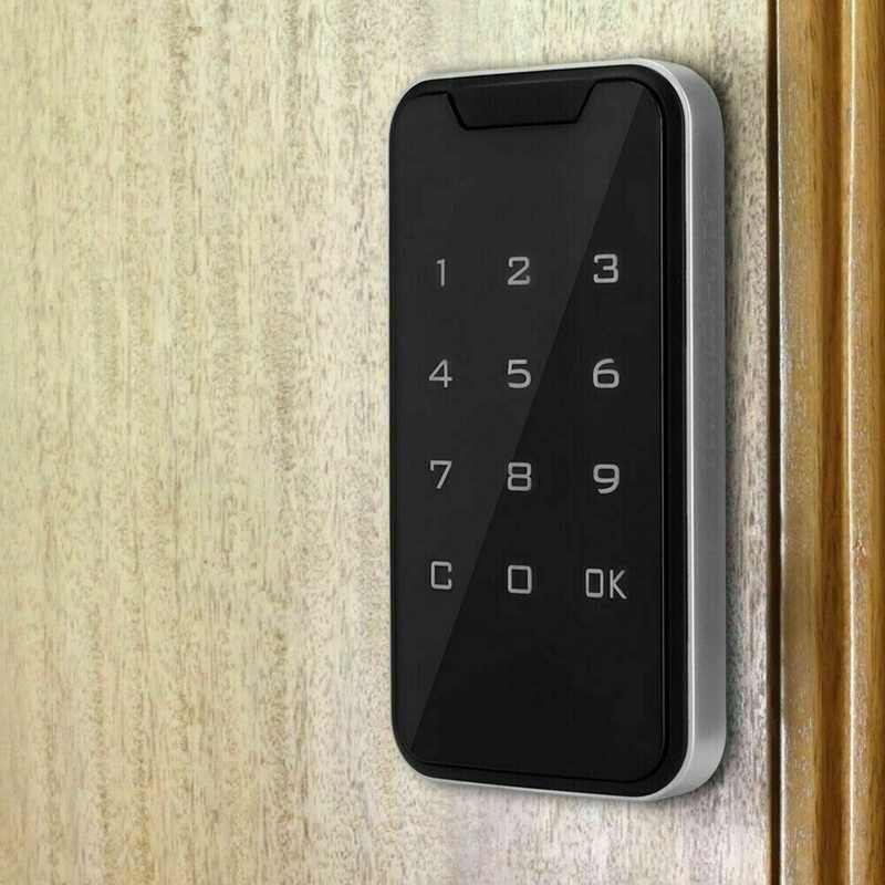 Electronic Smart Digital Electronic Door Lock Fingerprint Press Password Keyless Keypad