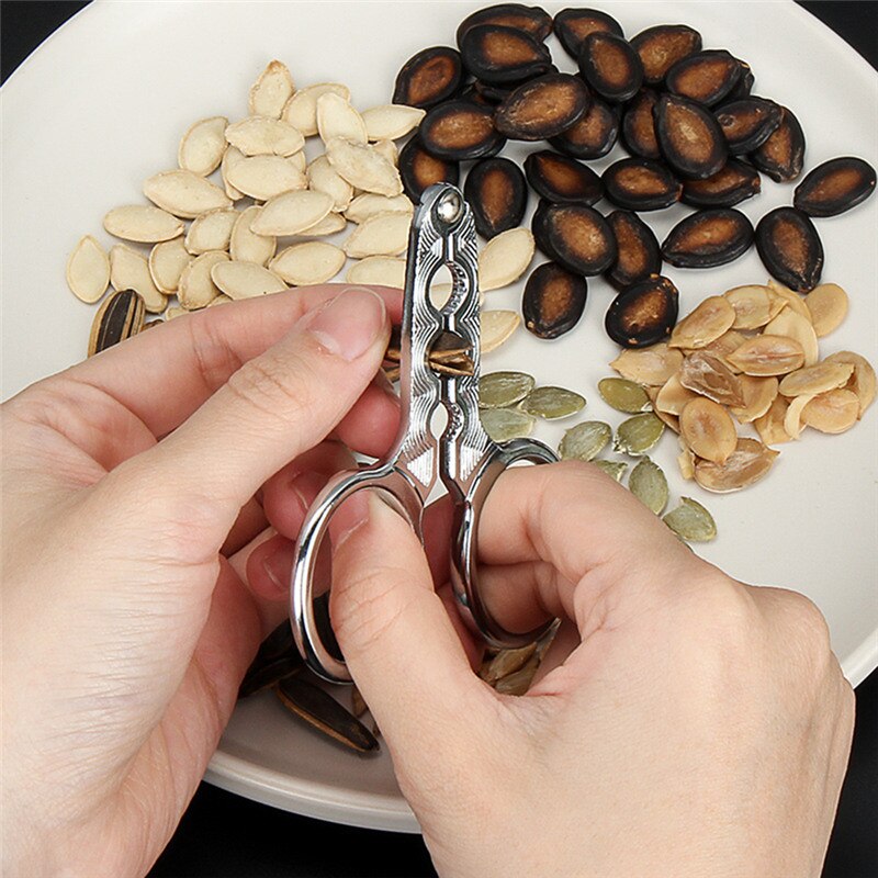 Melon Seed Plier Scissor Sunflower Nut Opener Clam... Grandado