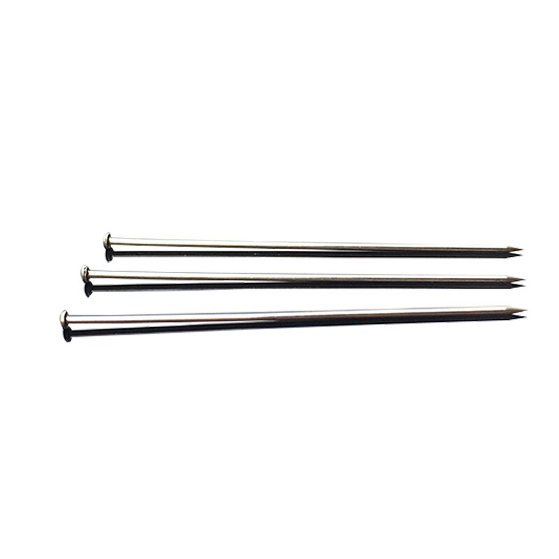 400 Pcs/ Boxed 35mm Stainless Steel Sewing Pins Dressmaker Straight Quilting Pins Fine Satin Head Pins For Jewelry Making Sewing