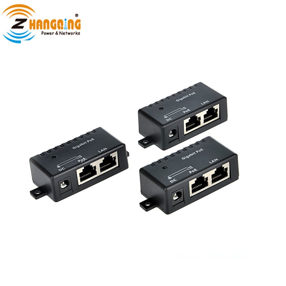 Security PoE patch panel Gigabit PoE injector Wall Mount Network Patch Panel for IP Camera