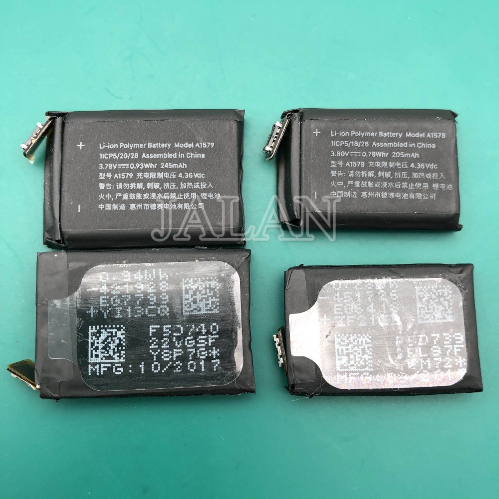 Best A1579 Battery Real 246mAh A1578 Real 205mAh For Apple watch 42mm 38mm Series 1 batteries