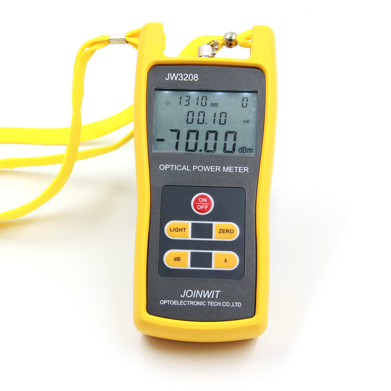 JOINWIT JW3208 Optical Power Meter JW3208A Portable -70~+6dBm+JW3306D Live Fiber Identifier Optical Fiber Identifier