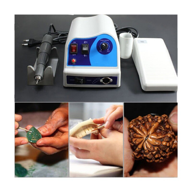 Dental SMT Marathon LAB ORATORIO Micromotor Micro Motor Polishing 35K 45K RPM N8 Control Box Without Polisher Handpiece Tools