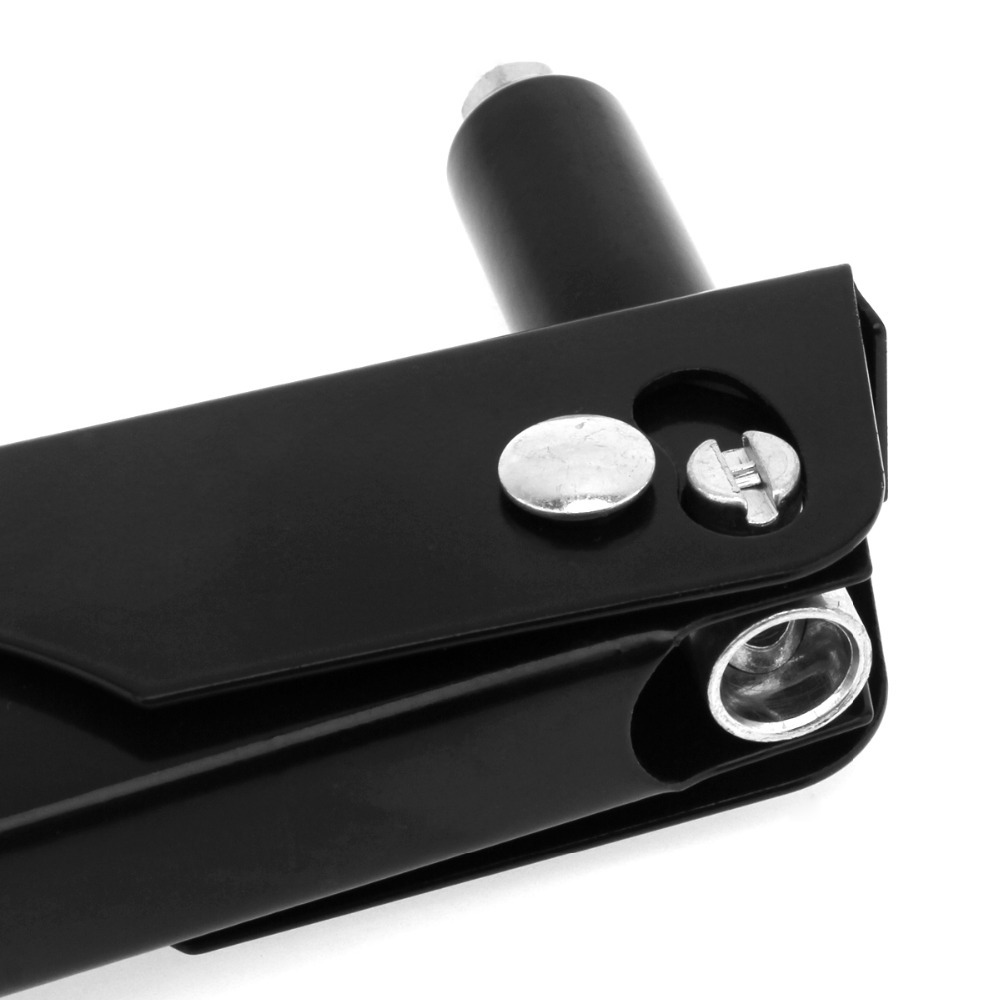 Practical Riveter Gun Double Handle Manual Light Weight Riveter Gun Kit Blind Rivet Hand Gutter Repair Heavy Duty Tool