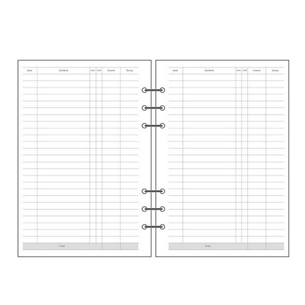 Monthly To-Do List Refill Paper - Spiral Binder Loose Leaf Inner Pages for Daily Planner Notebook: SKY BLUE