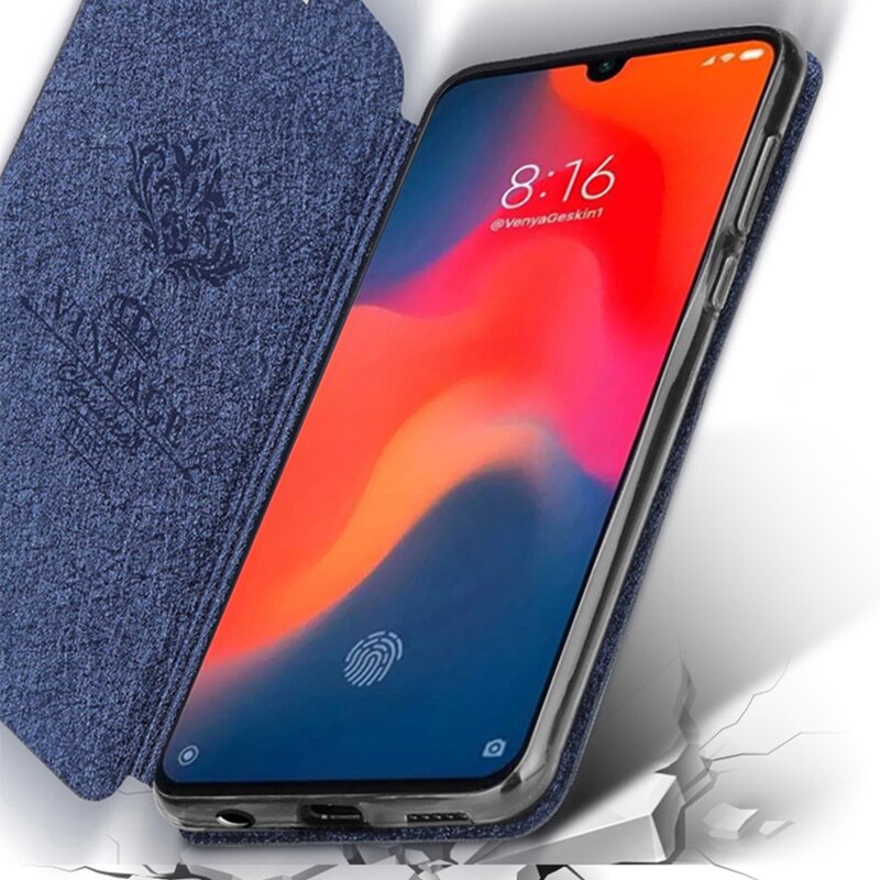 Étui à rabat en cuir et Silicone pour Xiaomi Poco M3, Coque Capas MOFi originale, résistant aux chocs, étui de luxe pour livres