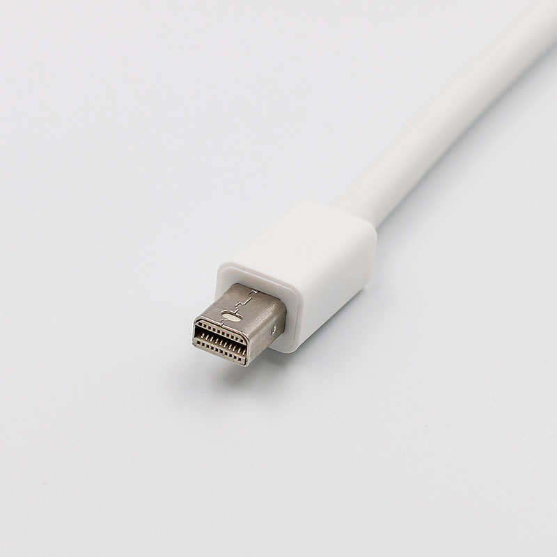 1.8m 1080p Thunderbolt Mini Display DP na HDMI-kompatybilny kabel męski na męski Adapter do Macbook Pro Air projektor Camera TV