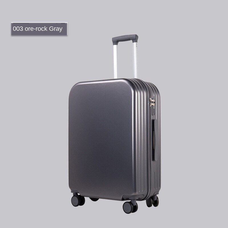 De Mode Universele Wiel Unisex Rits Trolley Case Krasbestendig Koffer Cabine Kofferbak Matte Effen Kleur