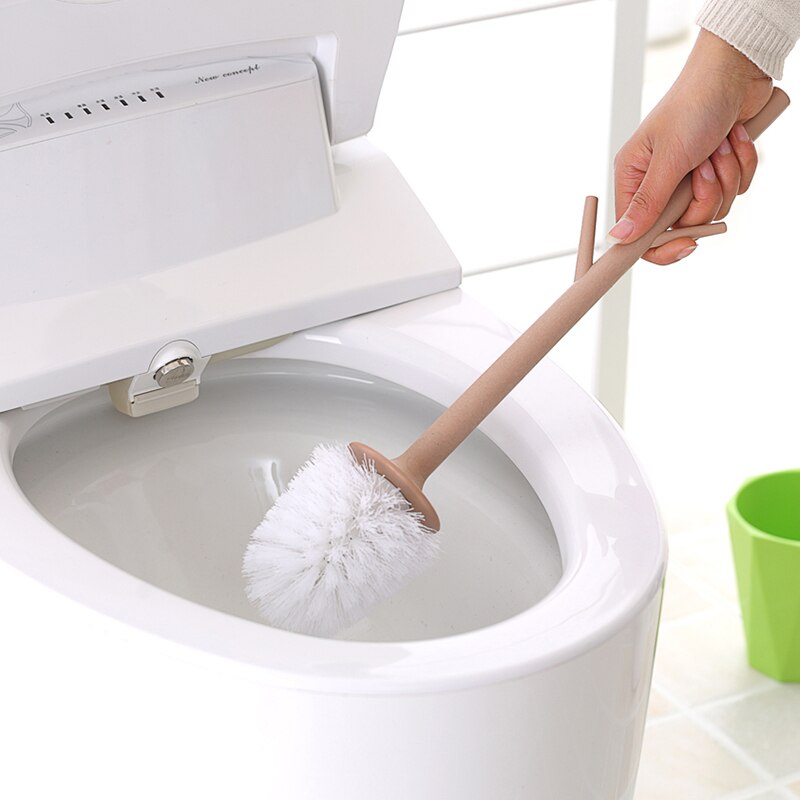 Un ensemble de brosse de bain en plastique ABS détachable en forme d'arbre brosse de toilette accessoires de salle de bain ZP7301648